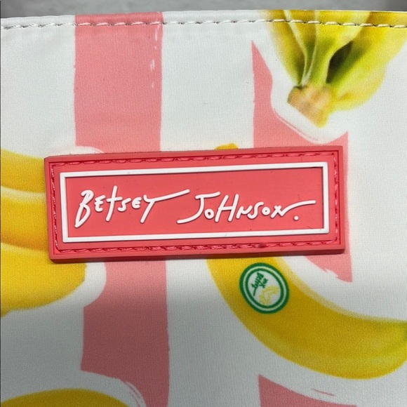 Betsey Johnson Pink and Yellow Banana Tote 💕 🍌 - Picture 2 of 6